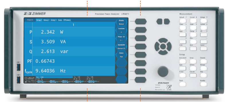 LMG671高精度功率分析仪 —— 功能强大·方便·灵活 LMG671高精度功率分析仪 —— 功能强大·方便·灵活