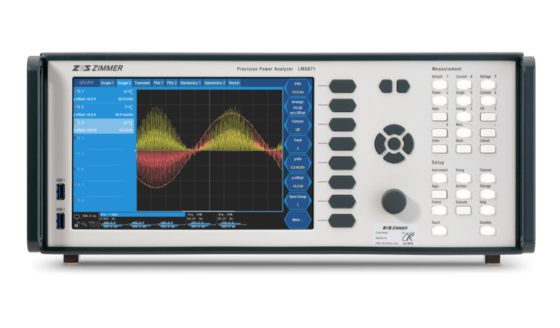 LMG600系列功率分析仪为验证/计量直流电表 提供一体化的测量解决方案