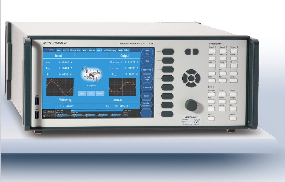 功率分析仪LMG600系列满足的CE测试系统