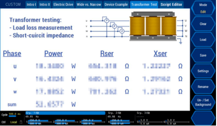 电力变压器短路阻抗负载损耗测试仪测量